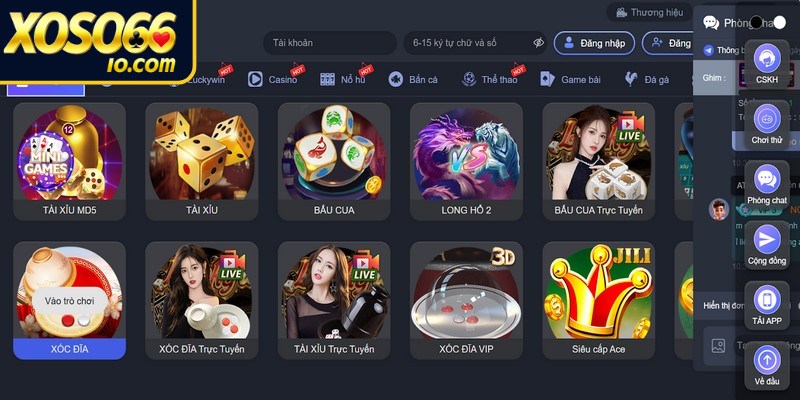XOSO66 cung cấp đa dạng game giải trí cho anh em trải nghiệm